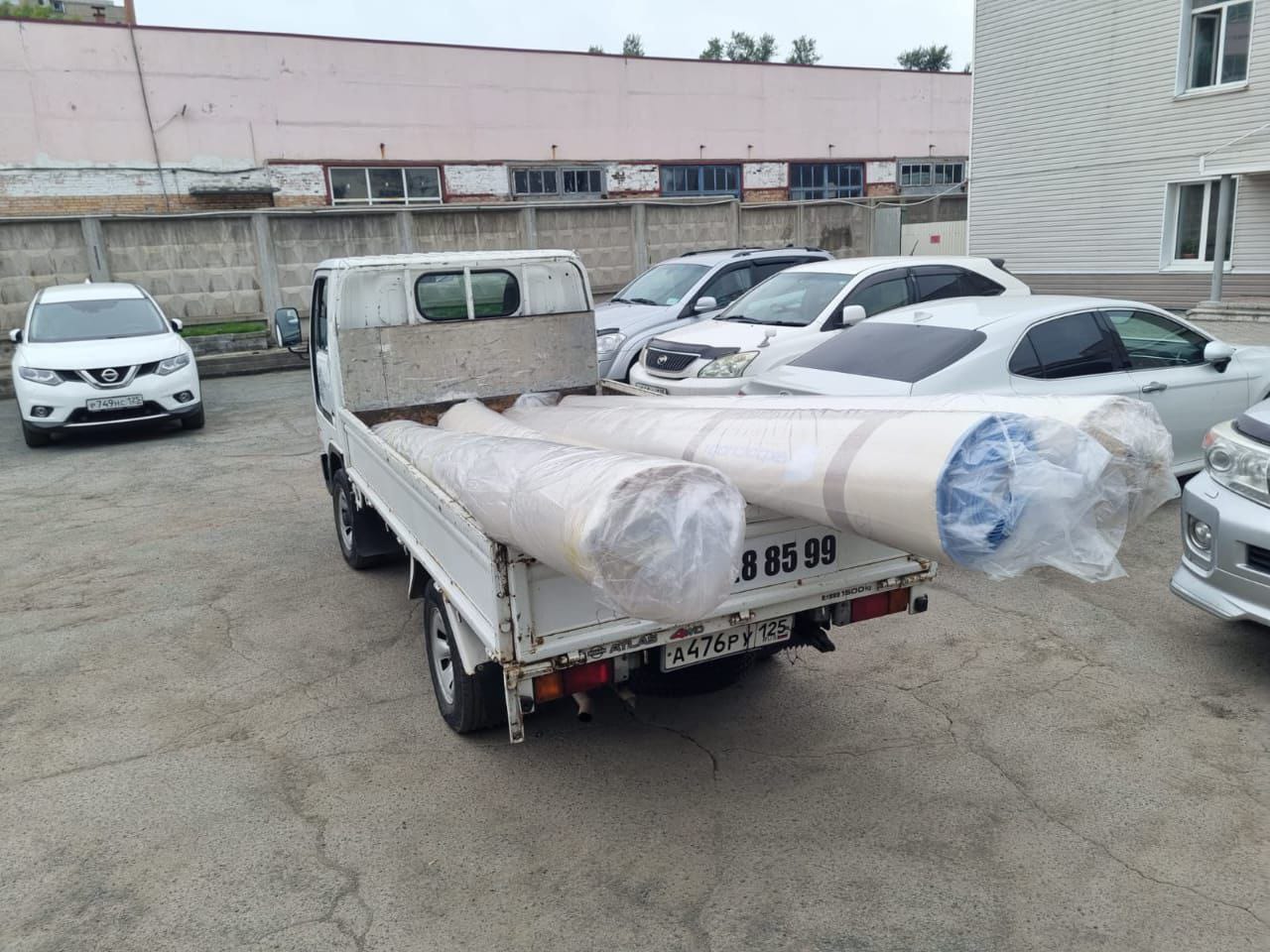 Перевозка строительных материалов